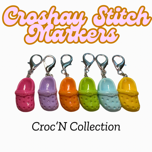 Croc’N 6 Large Stitch Markers