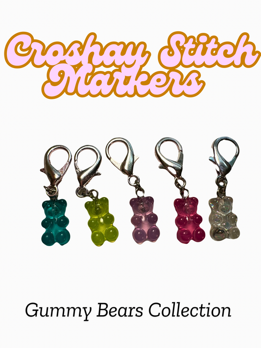 Gummy Bear 4 Large Clasp Stitch Markers